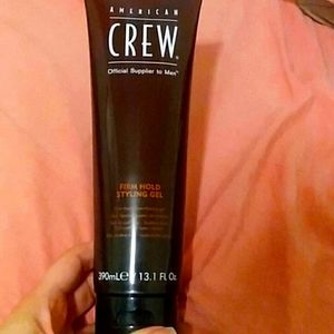 American crew firm hold styling gel